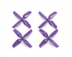 Пропеллер HQProp 1.6x1.6x4 Micro Whoop Prop (2CW+2CCW) ABS 1,5mm (Purple)