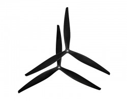 Пропеллер HQProp 17x8x3 (CW+CCW) Black-Glass Fiber Reinforced Nylon