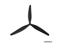 Пропеллер HQProp 18x9x3 (1CW+1CCW) Black-Glass Fiber Reinforced Nylon цена