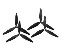 Пропелер HQProp 8x4.5x3 MacroQuad Prop (2CW+2CCW) Glass Fiber Reinforced Nylon (Black)