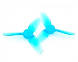 Пропеллер HQProp T2x2x3 (2CW+2CCW) Poly Carbonate (Light Blue)
