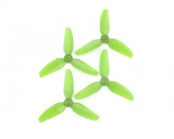 Пропелер HQProp T3x3 (2CW+2CCW) Poly Carbonate (Light Green)