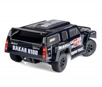 Автомобиль HSP Dakar H100 1:10 трофи-трак 4WD нитро RTR черный