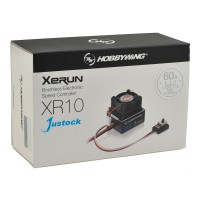 Сенсорный регулятор хода HOBBYWING XERUN XR10 JUSTOCK 60A 2-3S для автомоделей