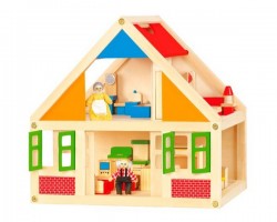 Деревянный игровой набор Viga Toys Кукольный домик (56254)