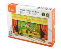 Дерев'яний ігровий набір Viga Toys Магнітний театр (56005)