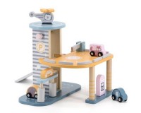 Деревянный игровой набор Viga Toys PolarB Паркинг, 3 уровня (44029)