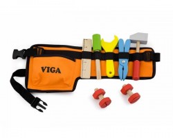 Деревянный игровой набор Viga Toys Пояс с инструментами (50532)