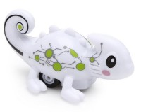 Индуктивная игрушка Happy Cow Хамелеон, меняет цвет и ездит по линии