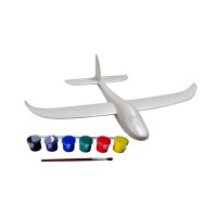 Метательный самолет J-Color Hawk c комплектом красок