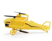 Квадрокоптер-самолет JJRC H95 (желтый) с 2мя аккумуляторами