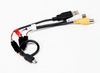 Аудио-видео кабель для подключения камеры Mobius к FPV