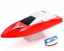 Катер JJRC S5 Baby Shark (красный) c 2мя аккумуляторами