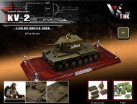 Коллекционная модель танка VSTank New MCU Soviet Red Army KV-2 1:24 (Green)