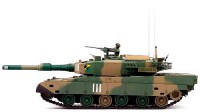 Колекційна модель танка VSTank JGSDF Type 90 - 1:24 (Green Camouflage)