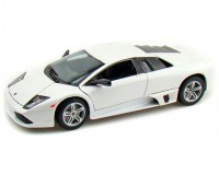 Колекційний автомобіль Maisto Lamborghini Murcielago LP640 1:18, білий
