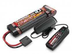 Аккумулятор + зарядное устройство 7.2V 3000mAh TRX Plug NiMH + Fast Charger 2-amp