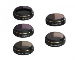 Комплект фильтров (G-UV, ND4, ND8, ND16, CPL) для DJI Mavic pro
