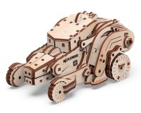 Конструктор деревянный Mr.Playwood Трансформер Динокар (PW10105)