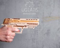 Конструктор Ukrainian Gears «Пистолет Wolf-01», деревянный