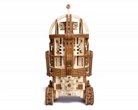 Конструктор деревянный Wood Trick Космический робот-уборщик механический