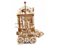 Конструктор дерев'яний Wood Trick Космічний робот-прибиральник механічний