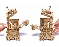 Конструктор дерев'яний Wood Trick Космічний робот-прибиральник механічний