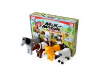 Пазл 3D магнітні тварини POPULAR Playthings Mix or Match (ферма)