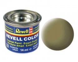 Краска Revell эмалевая №42 желто-оливковая матовая (olive yellow mat), 14 мл (RV32142)