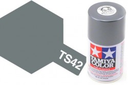Фарба-спрей Tamiya TS-42 100 мл світлий збройовий метал (85042)