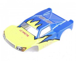 Кузов LC Racing 1/14 для EMB-SC синьо-жовтий (LC-6052)