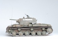 Сборная модель Звезда советский тяжёлый танк 1940 г. с пушкой Л-11 «КВ-1» 1:35