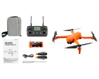 Квадрокоптер JJRC X17 c GPS, 6K камерой с 2х-осевым подвесом (оранжевый)