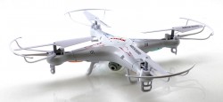 Квадрокоптер Syma X5C с HD камерой 2.4Ghz 4CH RTF белый