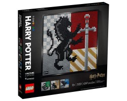 Конструктор Lego Art Harry Potter Hogwarts Crests, 4249 элементов (31201)