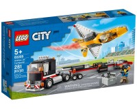 Конструктор Lego City Транспортер каскадерського літака, 281 деталь (60289)
