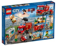 Конструктор Lego City Пожежа в бургер-барі, 327 деталей (60214)