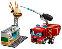Конструктор Lego City Пожар в бургер-кафе, 327 деталей (60214)