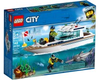 Конструктор Lego City Яхта для дайвинга, 148 деталей (60221)
