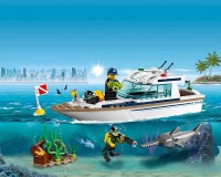 Конструктор Lego City Яхта для дайвинга, 148 деталей (60221)