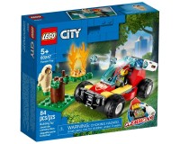 Конструктор Lego City Лесные пожарные, 84 детали (60247)