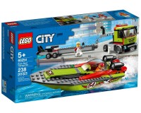 Конструктор Lego City Транспортировщик скоростных катеров, 238 деталей (60254)