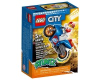 Конструктор Lego City Каскадерський мотоцикл-ракета, 14 деталей (60298)