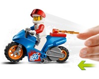 Конструктор Lego City Каскадерський мотоцикл-ракета, 14 деталей (60298)