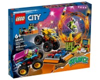 Конструктор Lego City Арена для шоу каскадеров, 668 деталей (60295)