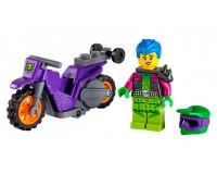 Конструктор LEGO City Stuntz Акробатический трюковой мотоцикл 14 деталей (60296)