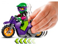 Конструктор LEGO City Stuntz Акробатический трюковой мотоцикл 14 деталей (60296)