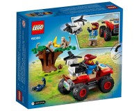 Конструктор Lego City Квадроцикл для порятунку диких тварин, 74 деталі (60300)