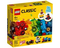 Конструктор Lego Classic Кубики и колеса, 653 детали (11014)