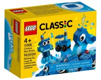 Конструктор Lego Classic Сині кубики для творчості, 52 деталі (11006)